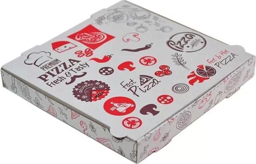 Pizza Kutusu 26x26x4,2 cm - 100 Adet