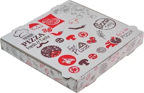 Pizza Kutusu 32x32x4,2 cm - 100 Adet