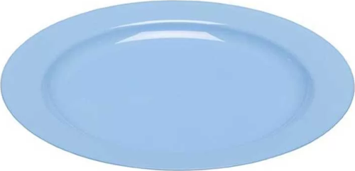 Plastik Mavi Tabak 26 cm - 10 Adet