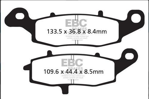 Fren Balatası Sinter Fa231hh Er-6f Er-6n Kle 650 Versys Dl 650 1000 V-strom M 800 1500 1600 1800