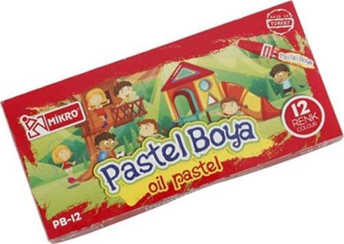 Pastel Boya Kapaklı 12 Renk PB-12N