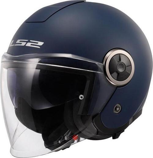 Classy Yarım Kask Mat Navy Mavi SMALL