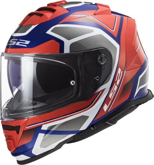 Storm Faster Kapalı Kask Kırmızı-mavi X-SMALL