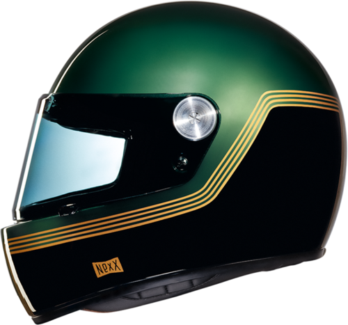 X.g100r Motordrome Kapalı Kask Yeşil-siyah LARGE