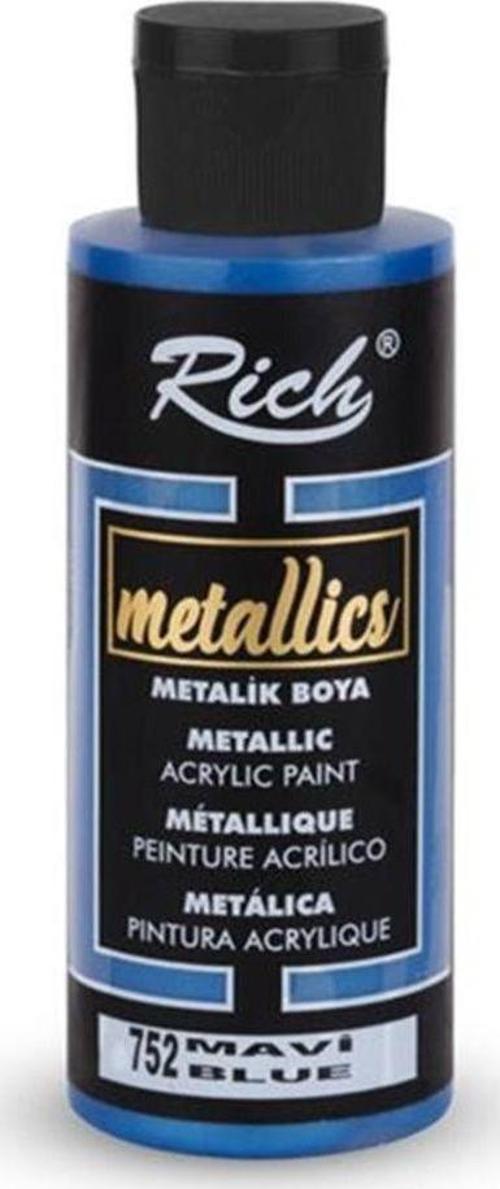 752 Mavi Metalik Akrilik Boya 120cc