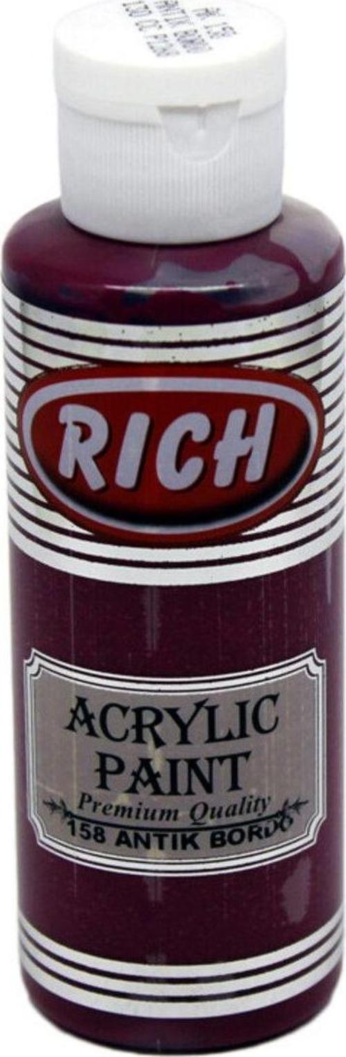 Akrilik Boya 120 Cc Antik Bordo 158