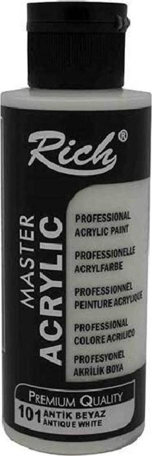 Master Acrylic Akrilik Boya 101 Antik Beyaz 120 Cc