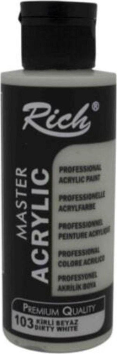 Master Acrylic Akrilik Boya 103 Kirli Beyaz 120 Cc