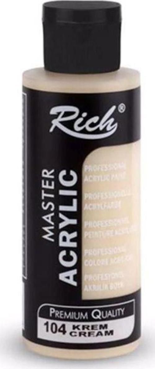Master Acrylic Akrilik Boya 104 Krem 120 Cc