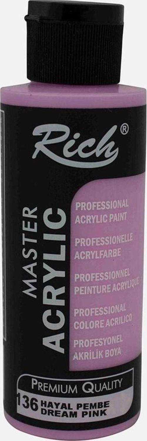 Master Acrylic Akrilik Boya 136 Hayal Pembe 120 Cc
