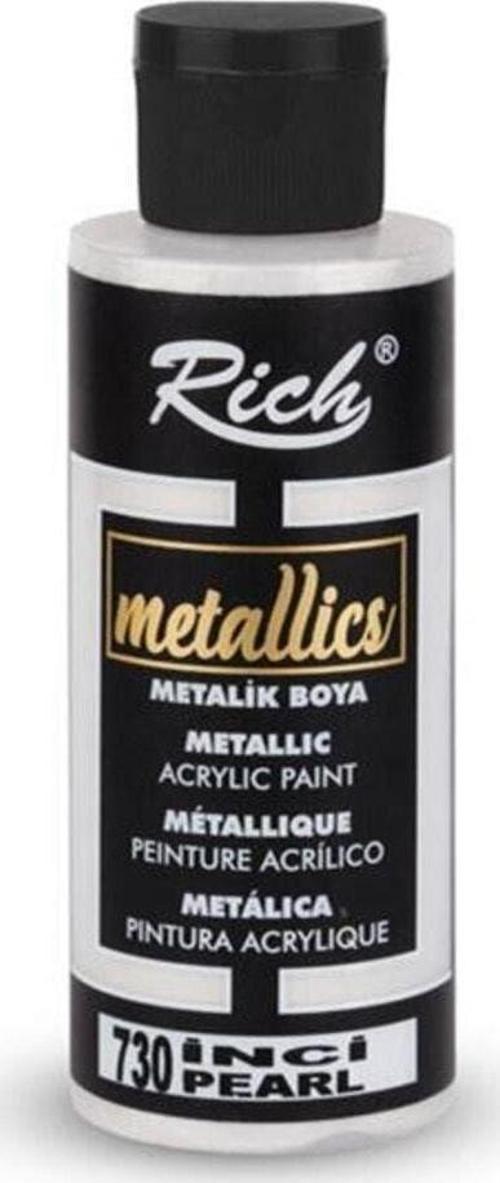 Metalik Akrilik Boya 120cc. N:730 Inci