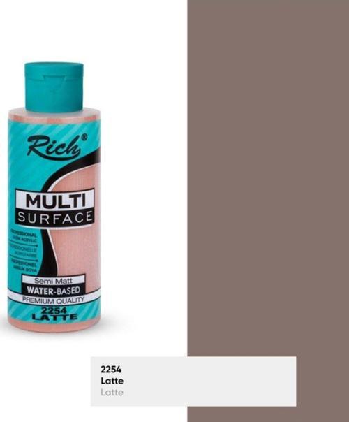 Multi Surface 2254 Latte Akrilik Boya 120cc