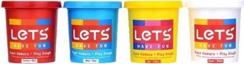 L-8340 Oyun Hamuru Antibakteriyel 4 Renk 600g