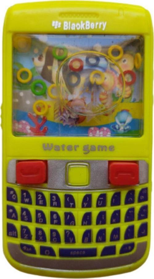 Sarı Bb Telefon Modelli Sulu Halka Geçirme Oyunu
