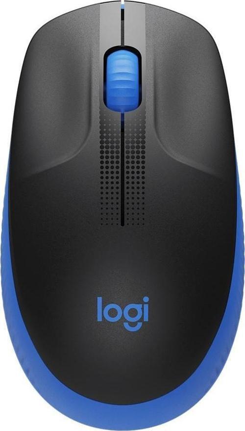 910-005907 M190 Kozak Blue Büyük Boy Kablosuz Mouse Optik 1000 Dpı Buton