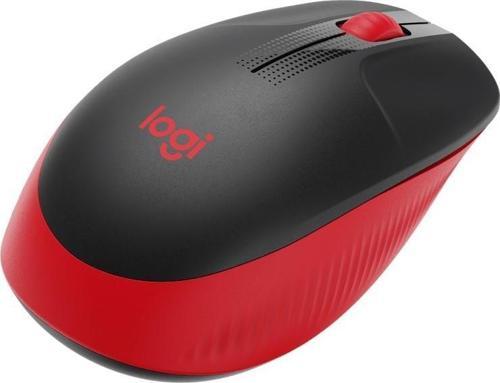 910-005908 M190 Kırmızı Büyük Boy Kablosuz Mouse Optik 1000 Dpı Buton