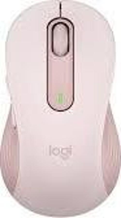 Signature M650 Küçük ve Orta Boy Sağ El Için Sessiz Kablosuz Mouse - Pembe