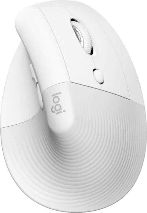 910-006475 Lift Kablosuz Ergonomik Dikey Beyaz Mouse