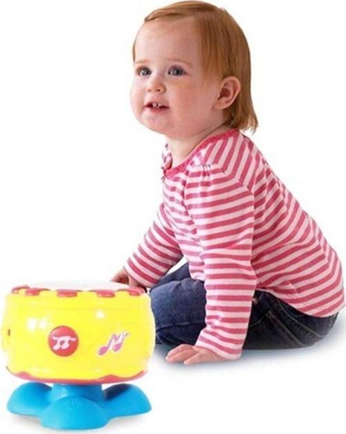 Müzikli Ve Işıklı Kaya Davul Kaliteli Orijinal Eğlenceli Davul