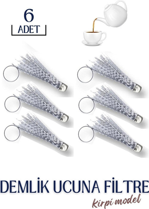 Demlik Ucuna Filtre 6 Adet Novy Design