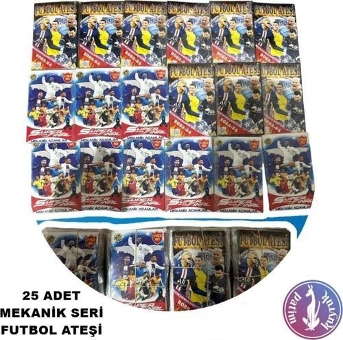 1453 Bd Mekanik Adamlar Ve Futbol Ateşi En Son Seri Futbolcu Kartları 50 Paket 150 Kart
