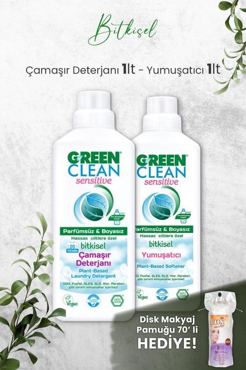 Sensıtıve Kokusuz Çamaşır Deterjanı ve Yumuşatıcı 1 L ve Hediyeli