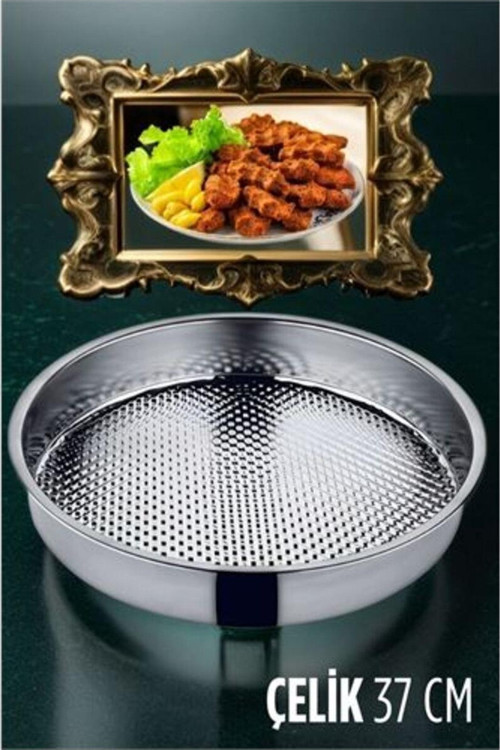 Çiğköfte Tepsisi Çelik 37 Cm