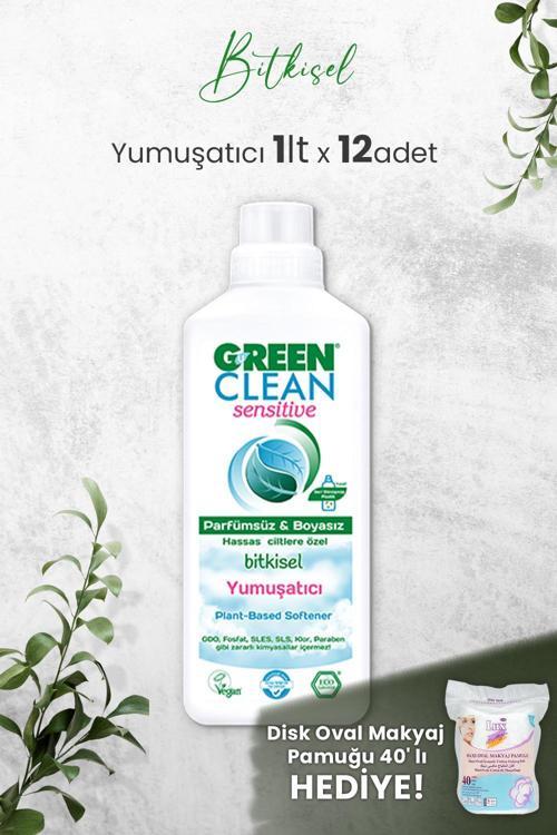 Sensitive Kokusuz Yumuşatıcı 1 L x 12 Adet ve Hediyeli