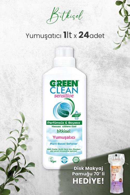 Sensitive Kokusuz Yumuşatıcı 1 L x 24 Adet ve Hediyeli