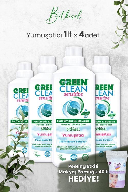 Sensitive Kokusuz Yumuşatıcı 1 L x 4 Adet ve Hediyeli