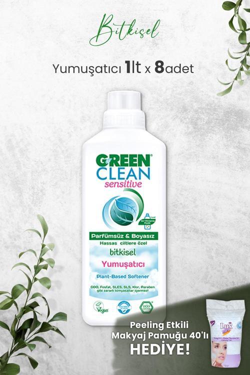Sensitive Kokusuz Yumuşatıcı 1 L x 8 Adet ve Hediyeli