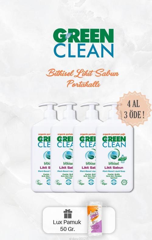 4 AL 3 ÖDE Bitkisel Likit Sabun Portakallı 500 ml