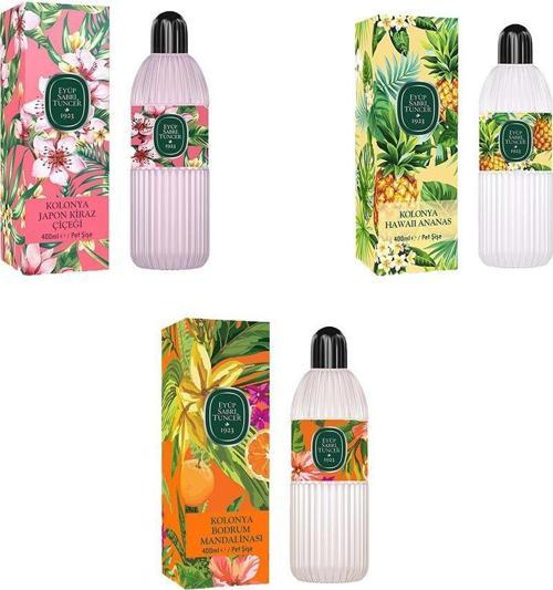 Kolonya Bodrum Mandalinası, Japon Kiraz Çiçeği ve Hawaii Ananas