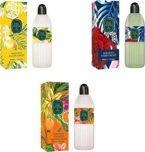 Kolonya Bodrum Mandalinası, Klasik Limon ve Paris Gecesi