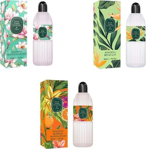 Kolonya Bodrum Mandalinası, Manolya Çiçeği ve Beyaz Çay