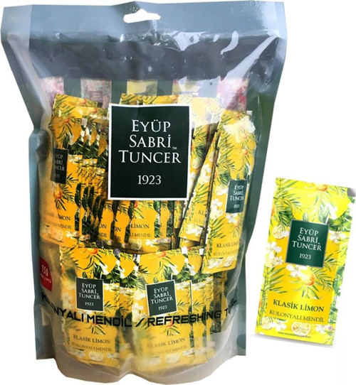 Kolonyalı Mendil Klasik Limon 150 Adet