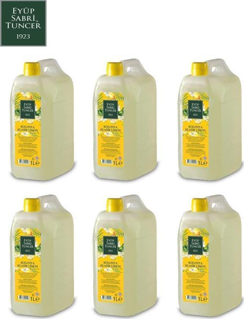 Klasik Limon Kolonyası Yedek Şişe 1 Lt x 6