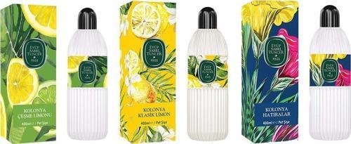 Kolonya Çeşme Limonu, Klasik Limon ve Hatıralar Pet Şişe 400 ml