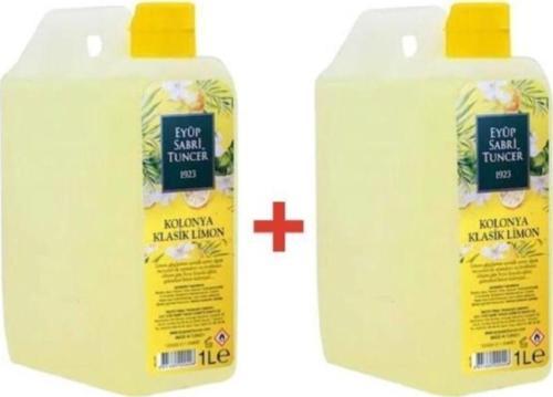 Limon Kolonya 1 Litre 2 Adet 80 Derece