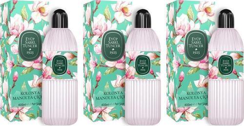 Manolya Çiçeği Kolonyası 400 ML x 3 Adet
