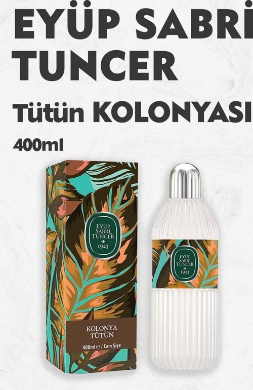 Tütün Kolonyası Cam Şişe 400 ML
