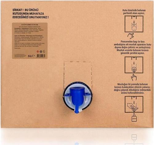 Yağmur Ormanları Kolonyası 5 lt - Bag in Box