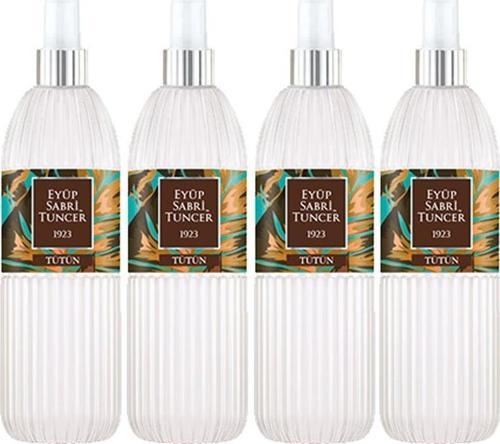 Tütün Kolonyası Silindir Pet Şişe Sprey 150 ml x 4 Adet