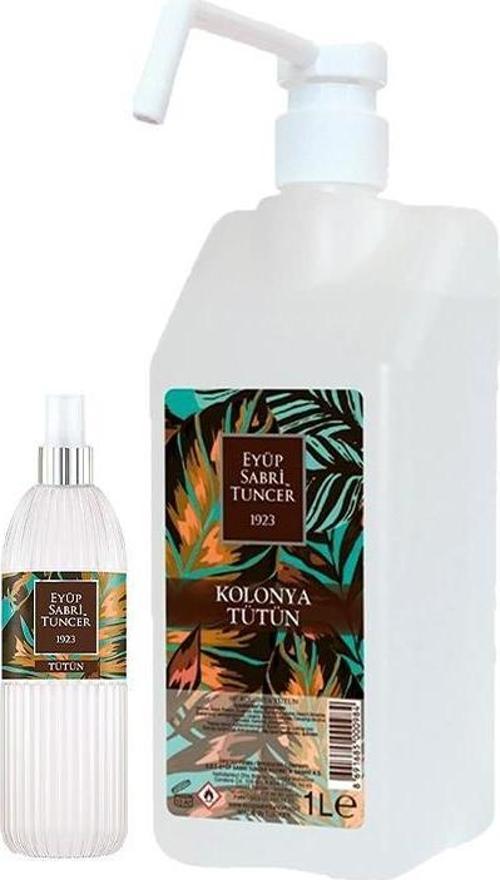 Tütün Kolonyası Sprey Başlıklı 1 lt ve Kolonya 150 ml