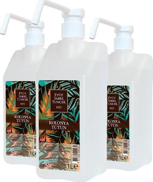 Tütün Kolonyası Sprey Başlıklı 1 lt x 3