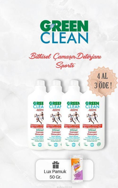 4 AL 3 ÖDE Bitkisel  Çamaşır Deterjanı Sports 1000 ml