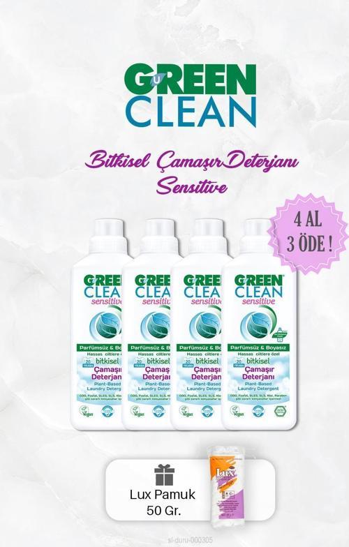 4 AL 3 ÖDE Bitkisel Çamaşır Deterjanı Sensitive 1000 ml