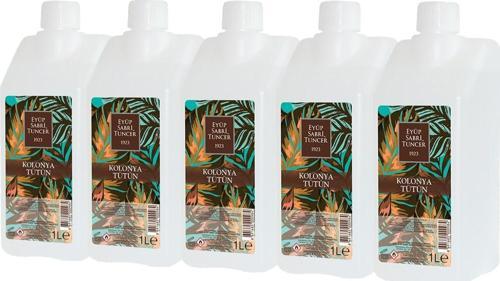 Tütün Kolonyası Yedek Şişe 1 Litre x 5 Adet
