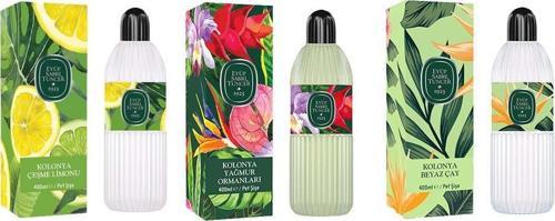 Kolonya Çeşme Limonu, Yağmur Ormanları ve Beyaz Çay Pet Şişe 400 ml