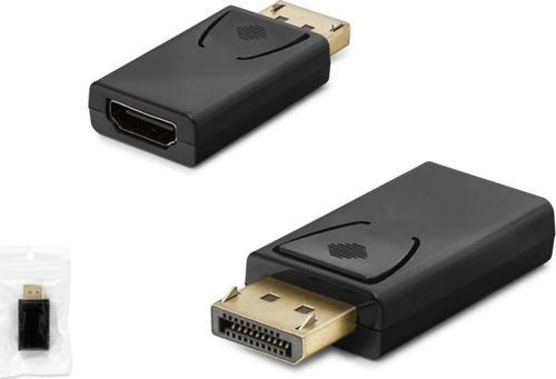 Hdx1312 Dısplay (M) To Hdmı (F) Adaptör 4K 30Hz Siyah